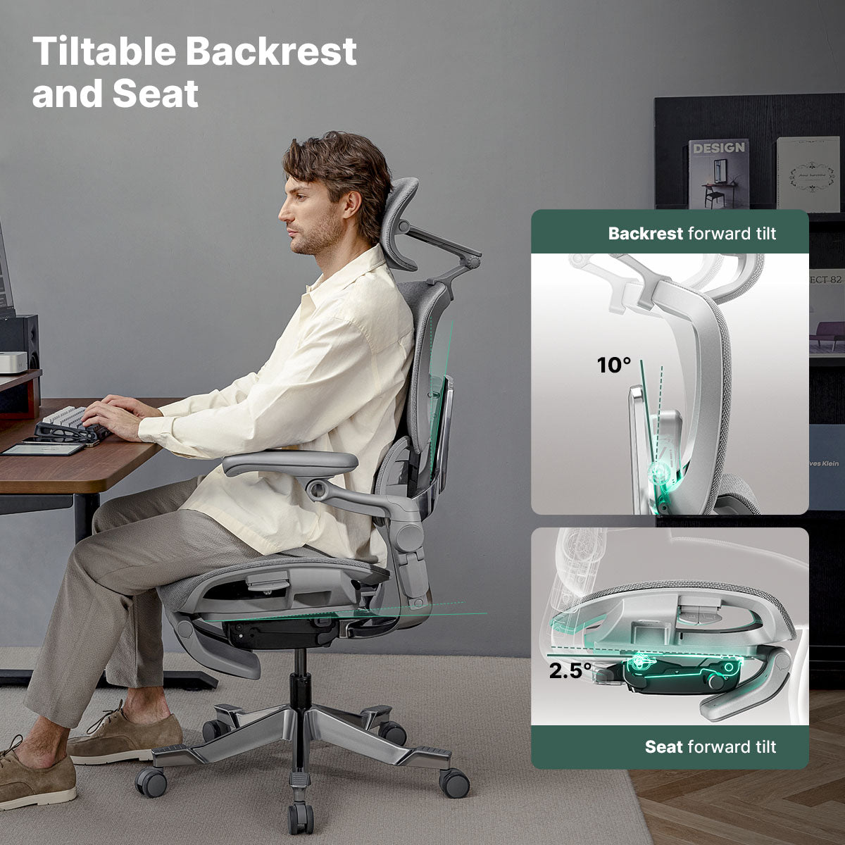 Hinomi H2 Pro エルゴノミクスオフィスチェア(間もなく登場)